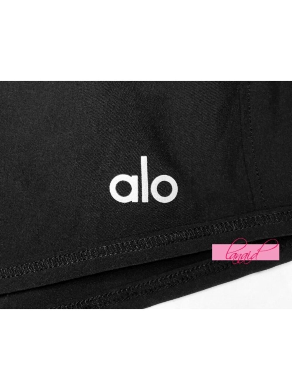 Alo Match Point Tennis Skirt Black Athletic Active Shorts Sports Mini Skort M - Picture 12 of 15